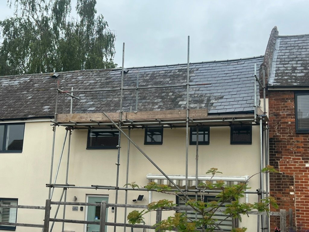 New Slate Roof Long Melford