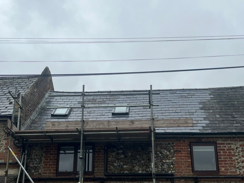 New Slate Roof Long Melford