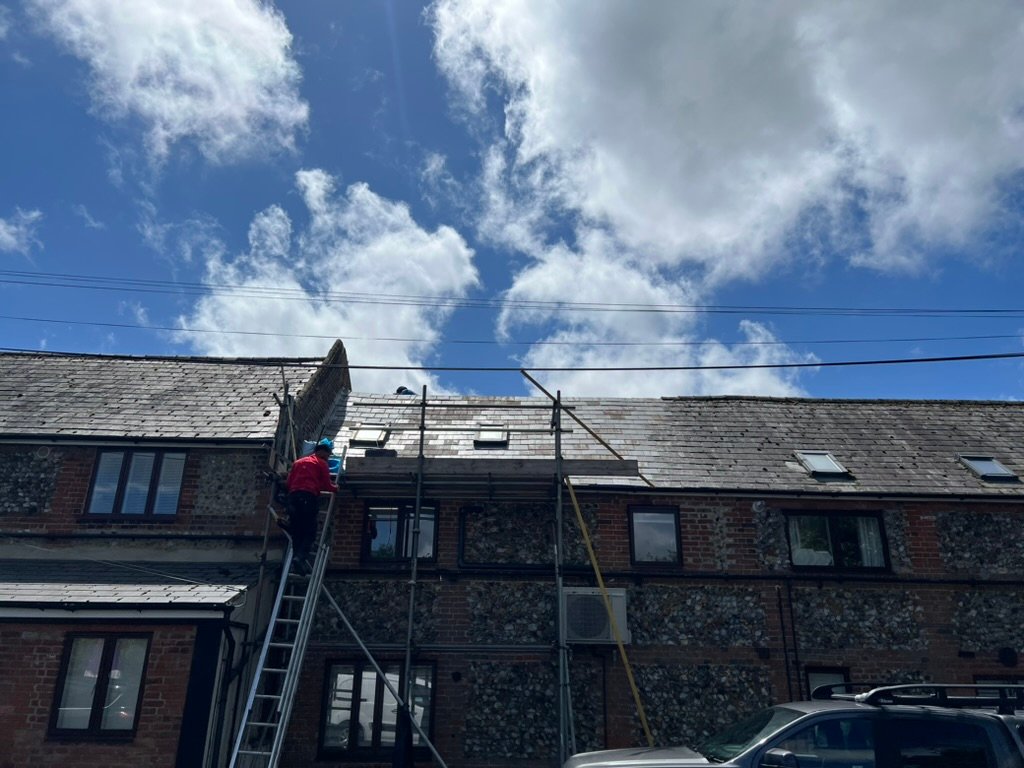 New Slate Roof Long Melford